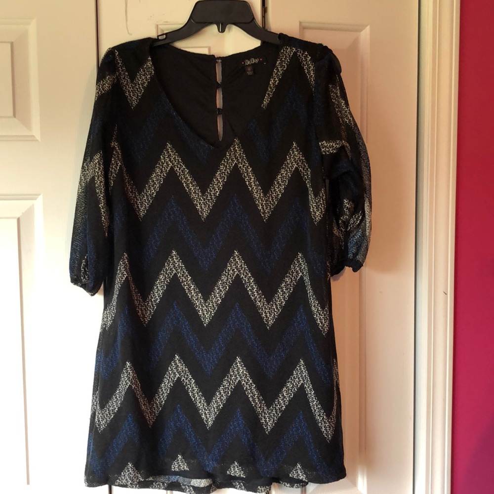 Quarter Cutout Sleeve Dress